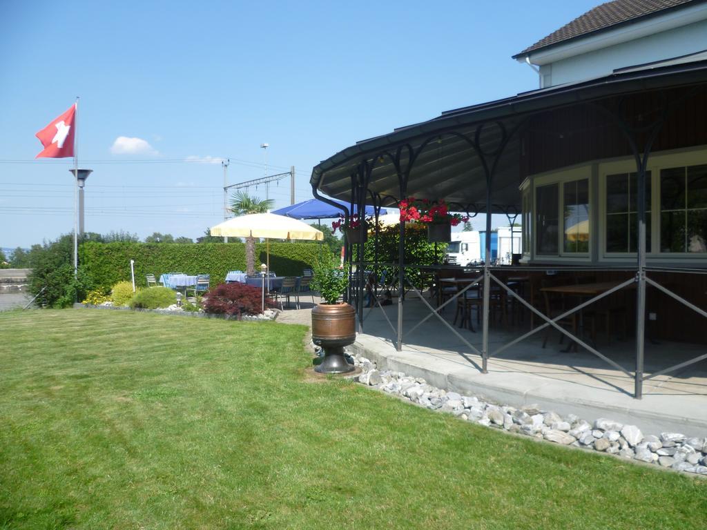Hotel Speiserestaurant Bahnhof Guttingen Exterior photo